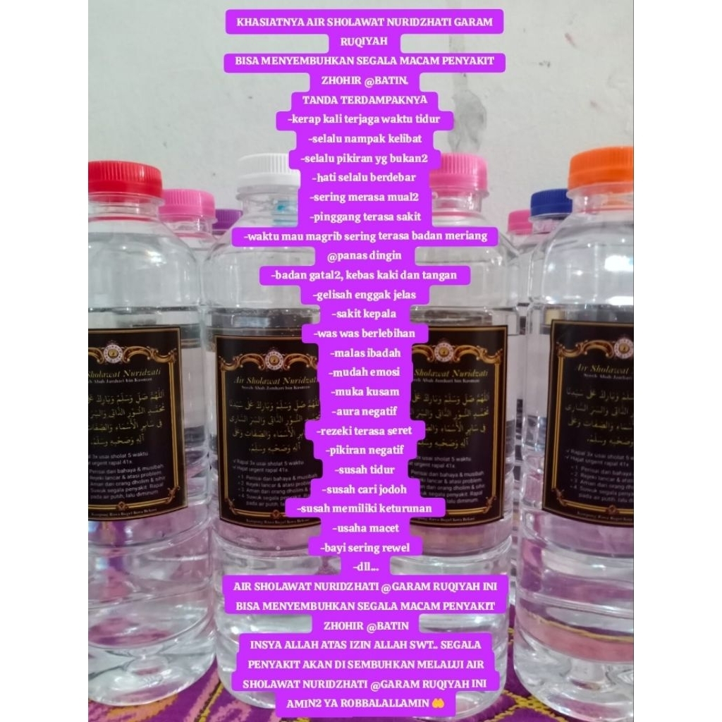 

AIR SHOLAWAT NURIDZHATI