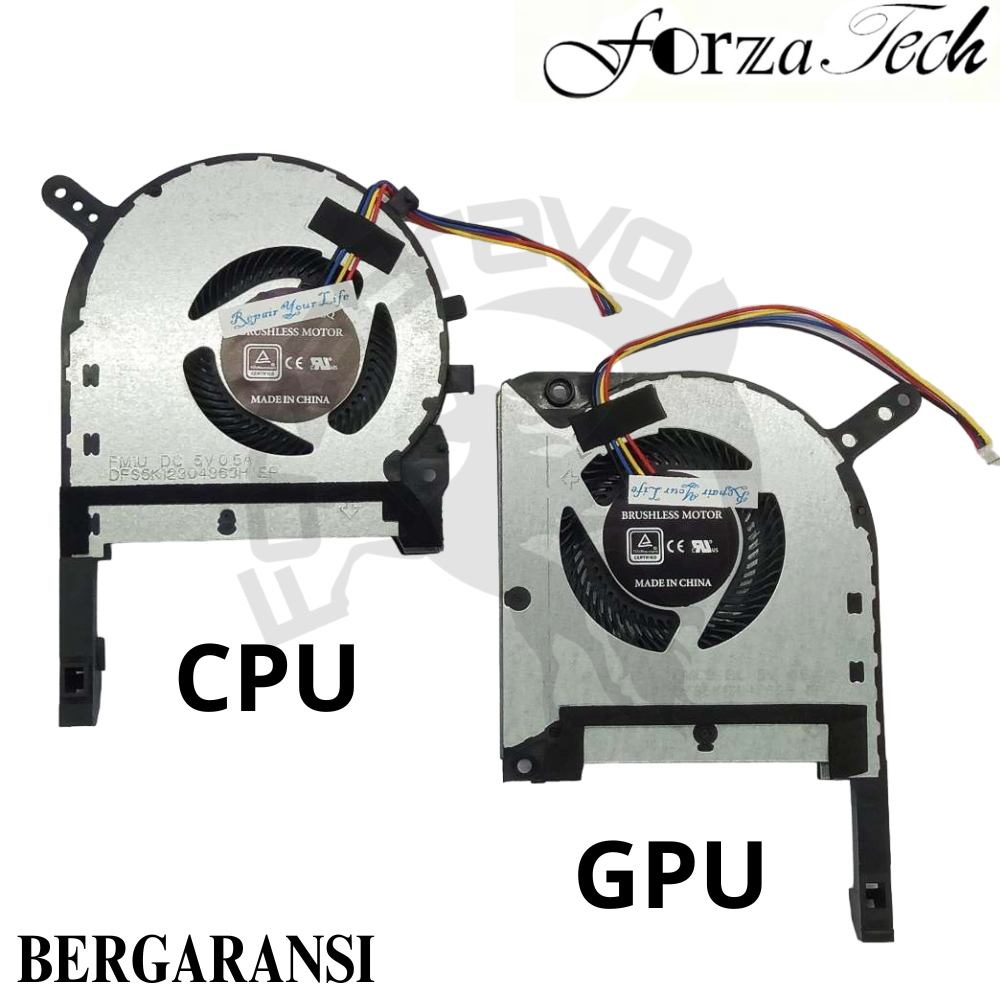 Cooling Kipas Asus TUF Gaming A15 FA506 FA506IU FA506LH FA506QM FA506ICB - FAN CPU & GPU BERGARANSI 