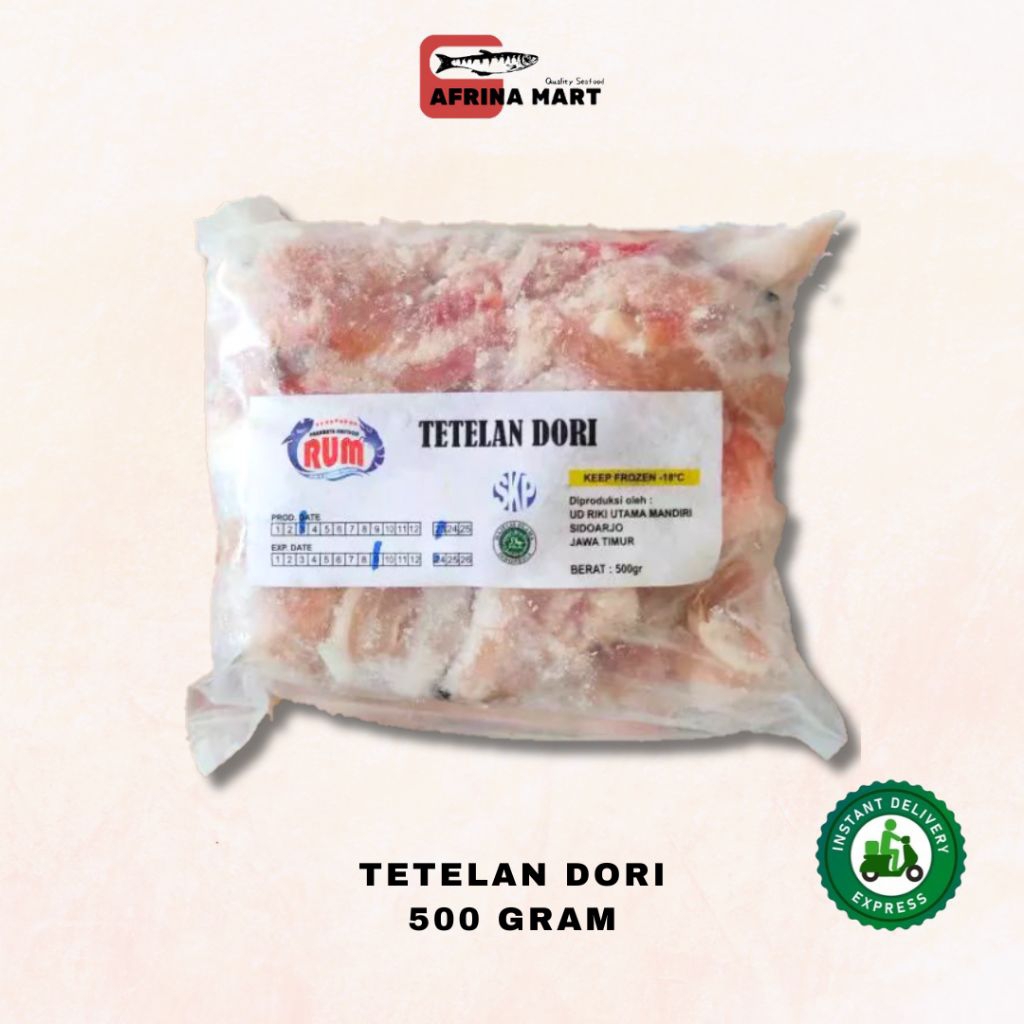 

Tetelan Dori 500 gram Frozen - Kirim Instant Afrina Mart