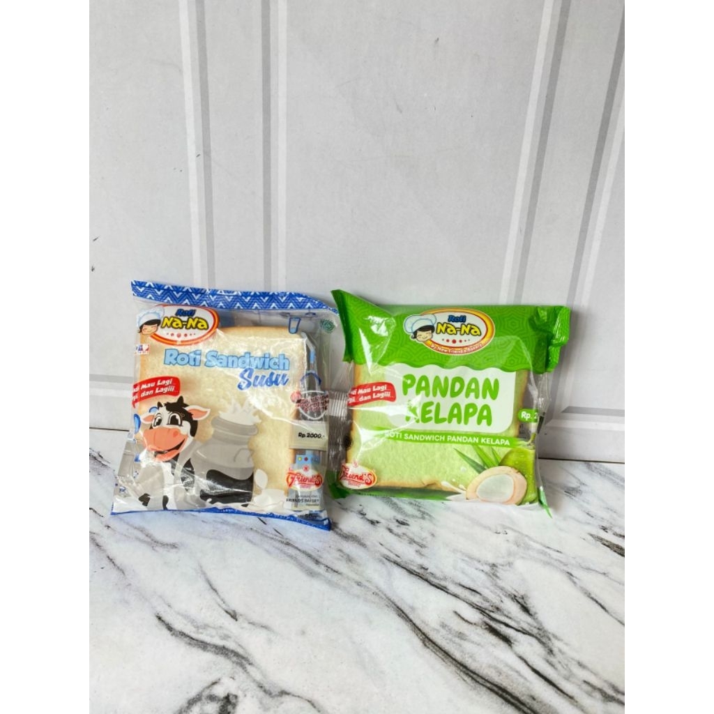 

ROTI SANDWICH NANA LEMBUT TERMURAH/TERLARIS