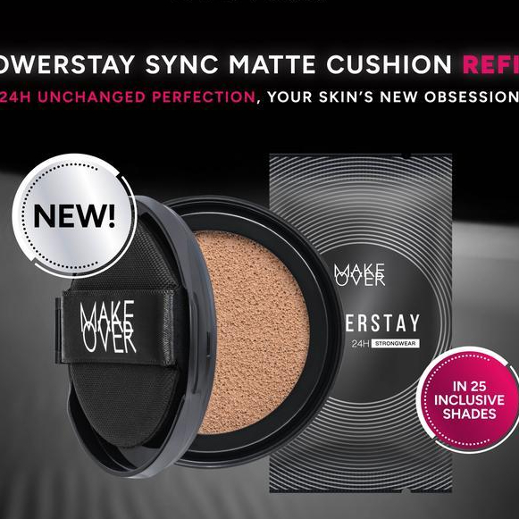 MAKE OVER REFILL CUSHION  Powerstay Sync Matte Reffil Cushion