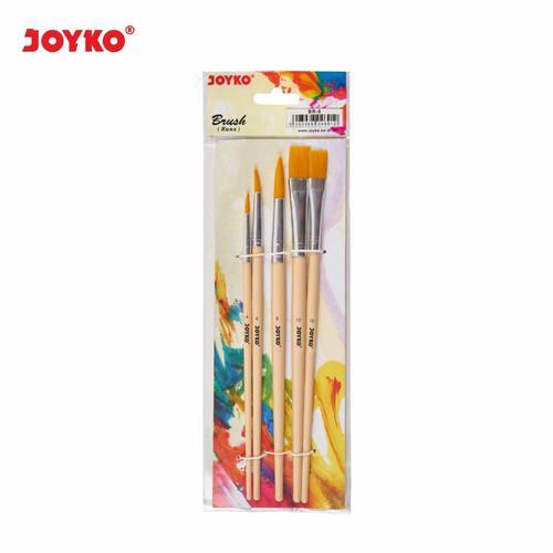 

Brush BR-8 Brush Kuas Cat Air Cat Minyak Lukis Acrylic Joyko - 1 set