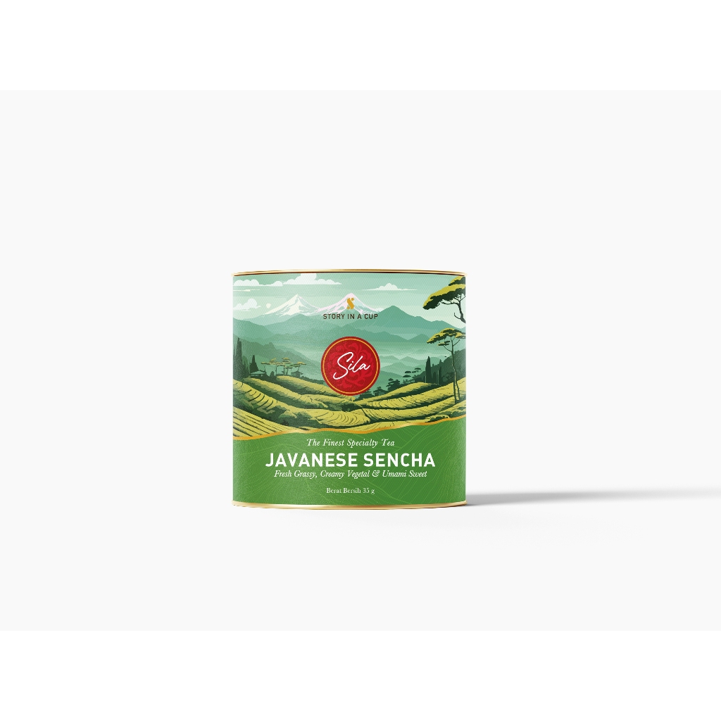 

Sila Specialty Tea - Javanese Sencha - Canister Mini - Teh Premium - Green Tea