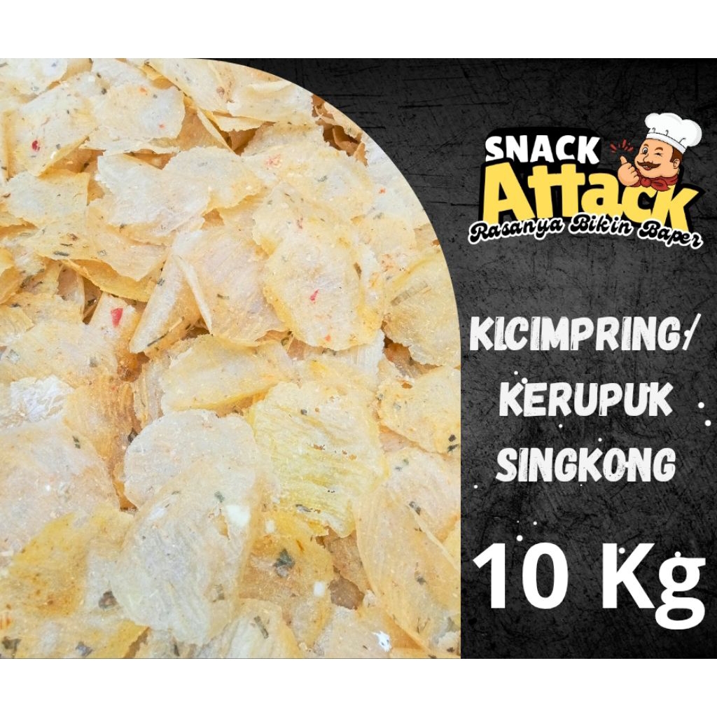 

Kicimpring | Kerupuk singkong 10 kg