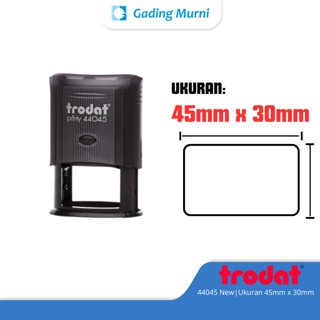 

TRODAT STEMPEL PESANAN TANGGAL 44045 (45x30mm)