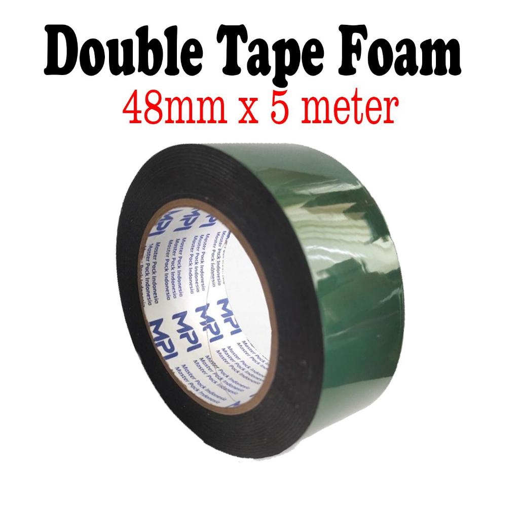 

Double Tape Foam Hitam 48 mm x 5 Meter - Double Tape Busa
