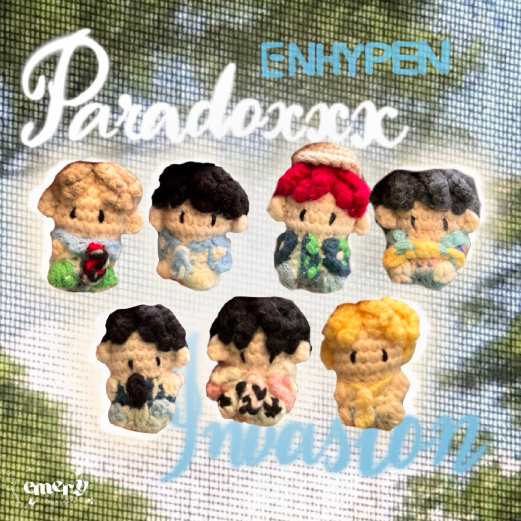 [EMERYCRAFT] ENHYPEN ParadoXXX Invasion Chibi Doll Keychain | Gantungan Kunci Enhypen | Jungwon Sung