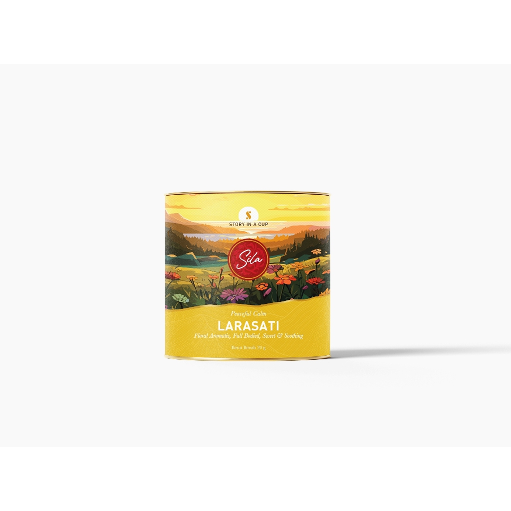 

Sila Artisan Tea - Larasati - Canister Mini - Teh Premium - Green Tea