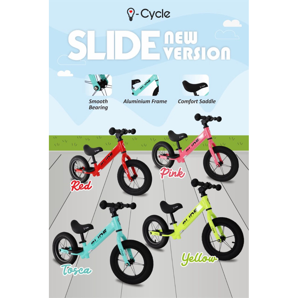 TERLARIS Balance Bike Pushbike i Cycle ROCKET / ROCKET SE / ANNEX / DEMON / ASSAULT / ASSAULT SE / S