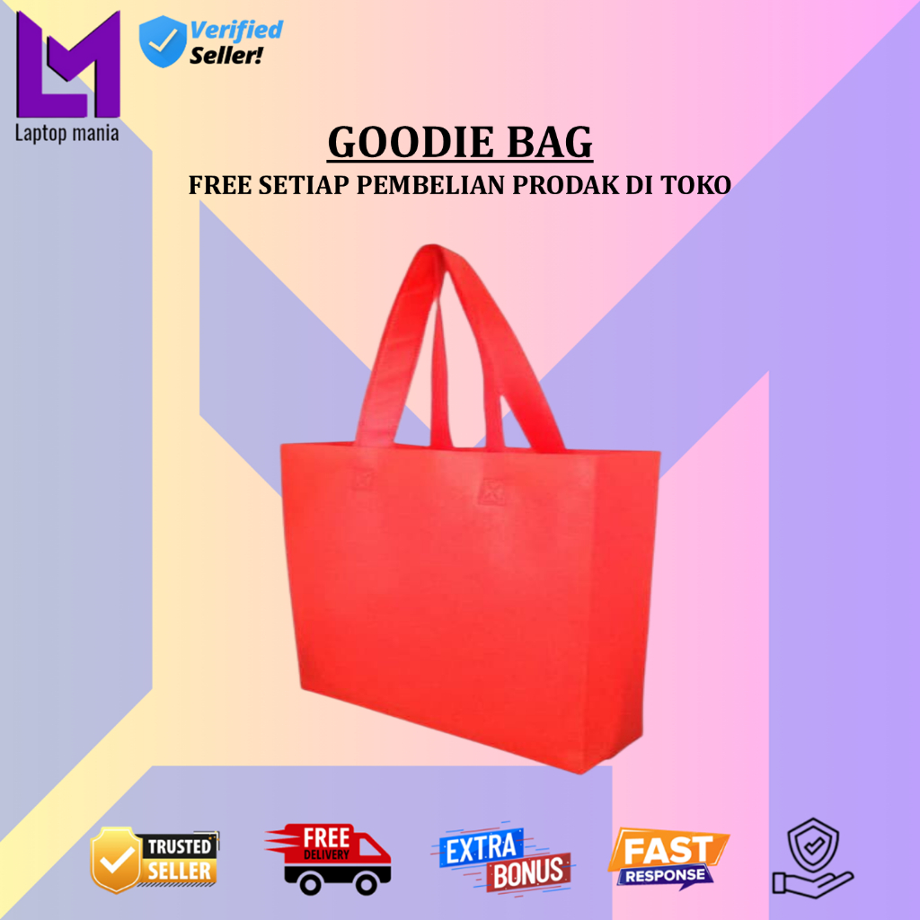 

GOODIE BAG Untuk Pembelian Setiap Pembelian Laptop Di Laptop Mania Mantap