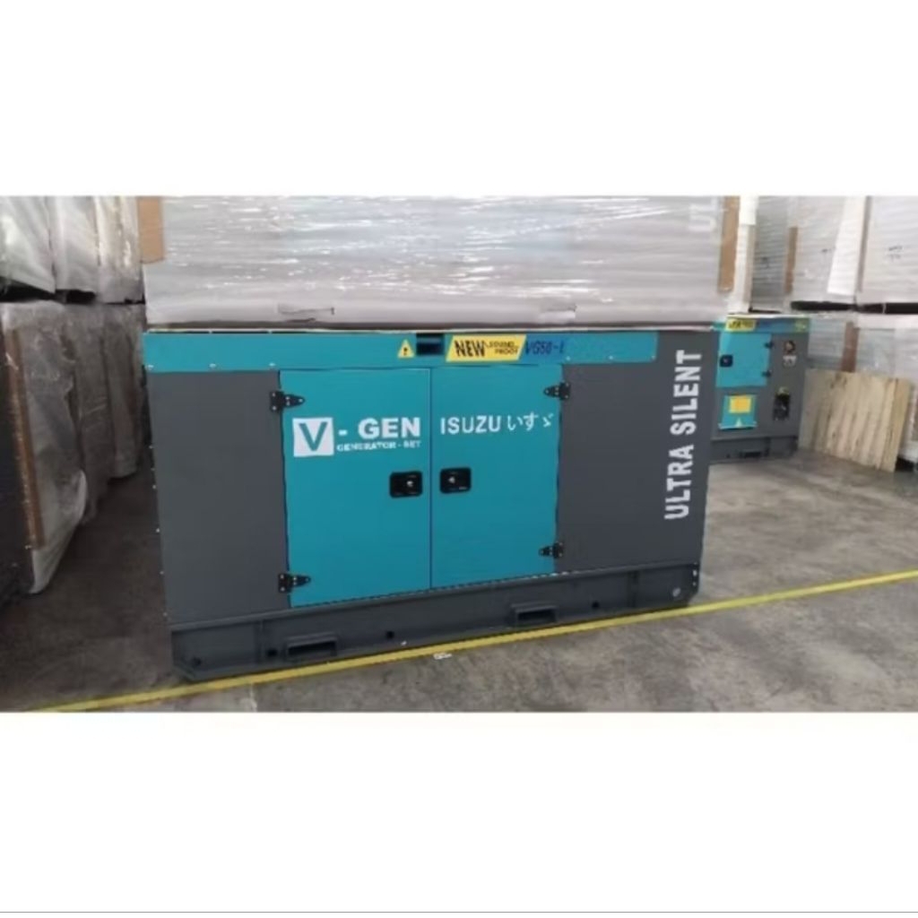 GENSET 40 KVA ISUZU DIESEL ULTRA SILENT
