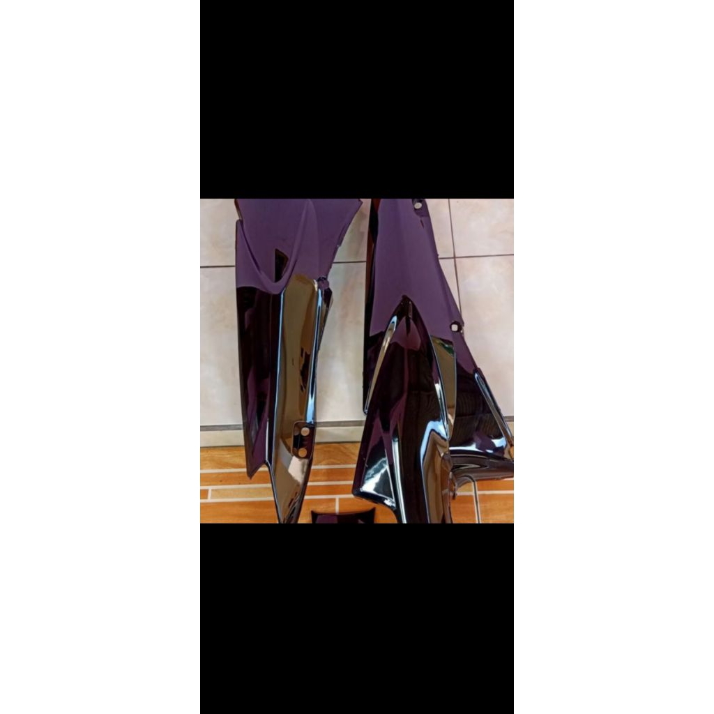 Bodi Belakang Honda Karisma D 125 – Hitam Metalik (Bahan Tebal, Mirip Ori)