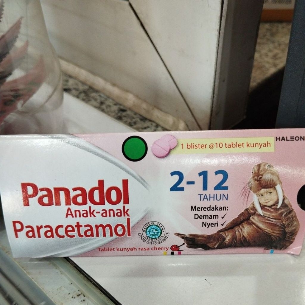 Panadol anak tablet chew