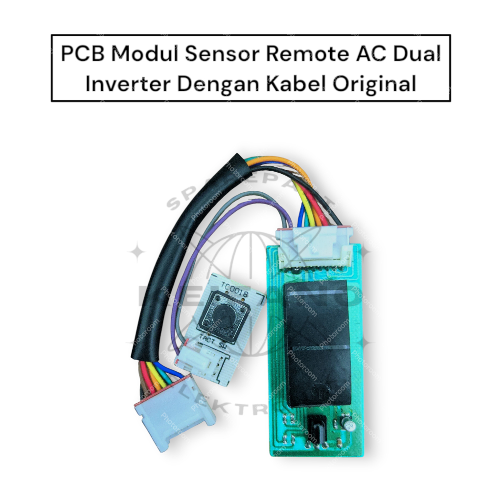 PCB Modul Sensor Remote AC LG Dual Inverter plus Kabel Soket Original