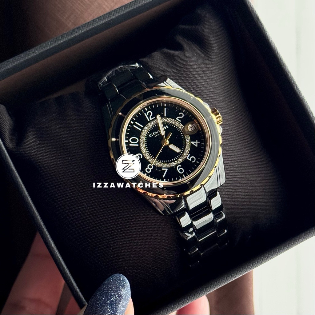 Jam Tangan Wanita Coach Preston Black