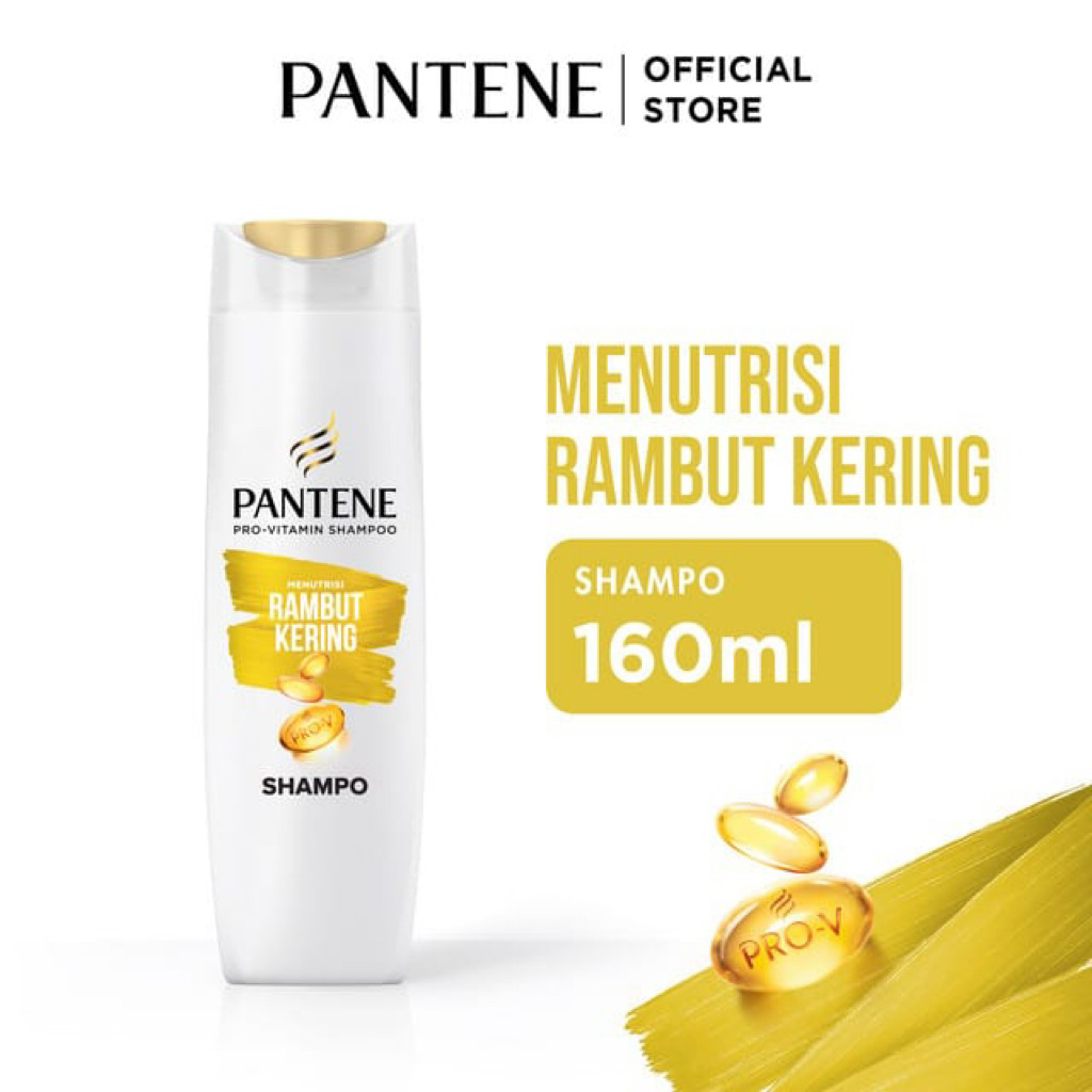Pantene Shampoo Pro-V Rambut Kering – Melembapkan & Lembutkan Rambut Kering
