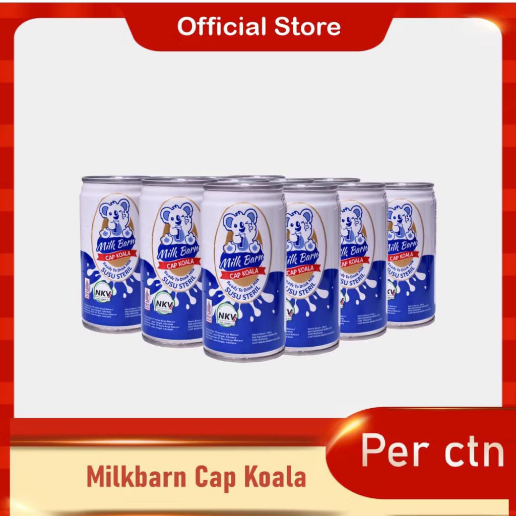 

Cap Koala Susu Steril 189ml 1kardus 24pcs Exp november 2025