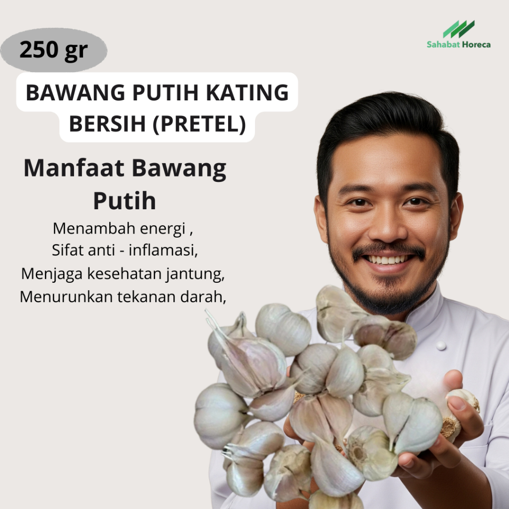 

Bawang Putih Kating Bersih (pretel) 250gr - 05