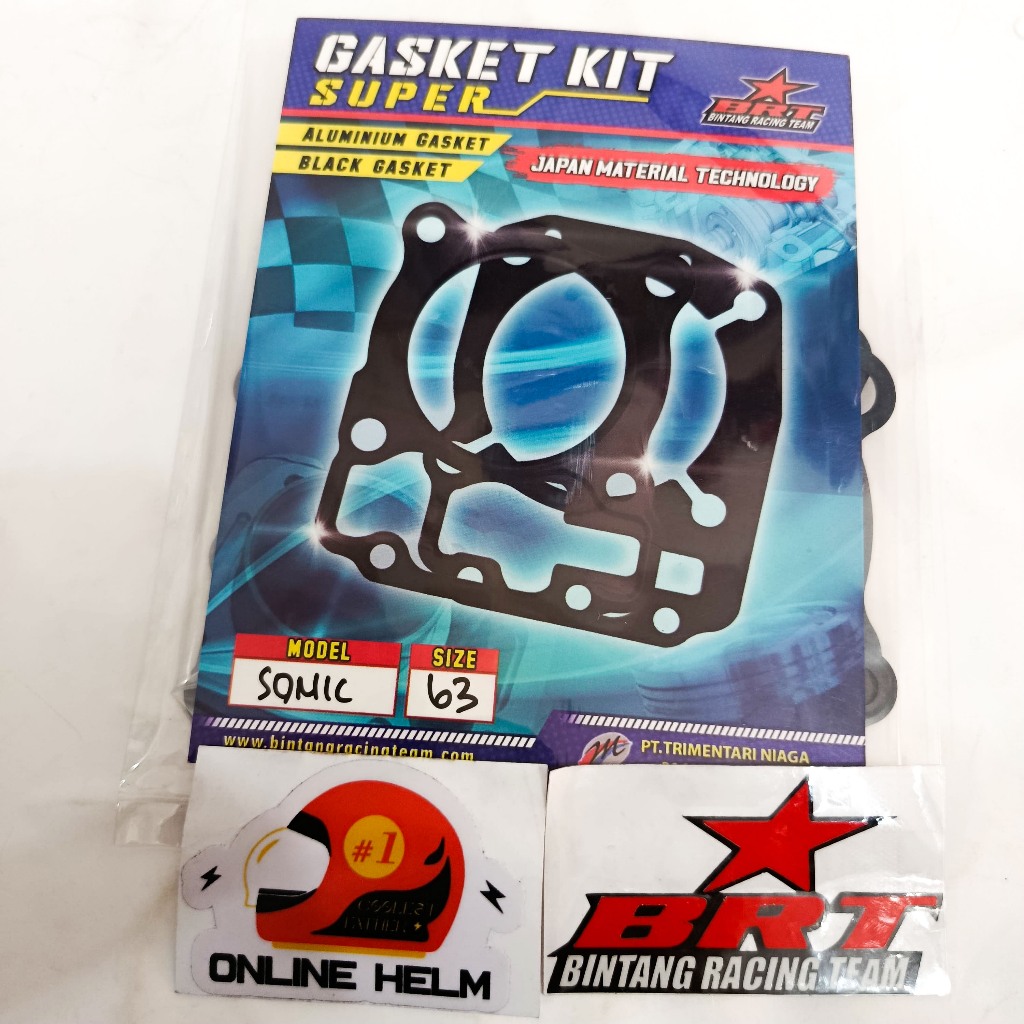 GASKET PAKING BLOK & HEAD BRT SONIC NEW CBR 150 Facelift CB150R LED GTR 63