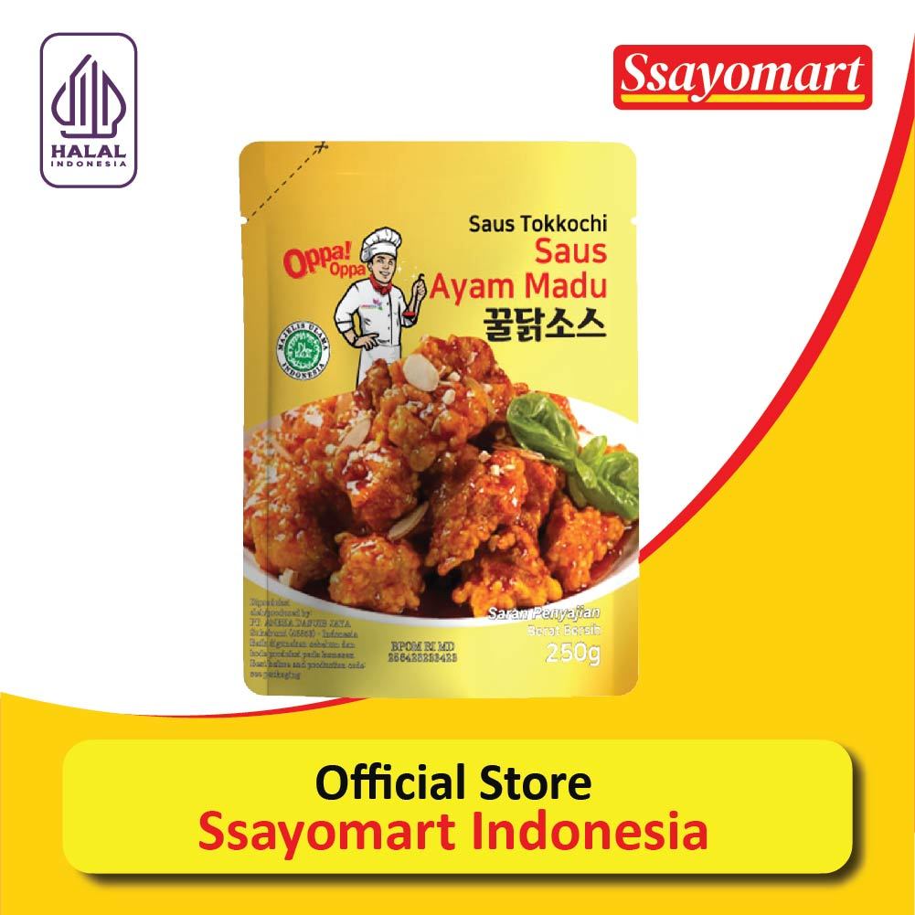 

Saus Instan Saus Ayam Madu 250g HONEY CHICKEN SAUCE 250g