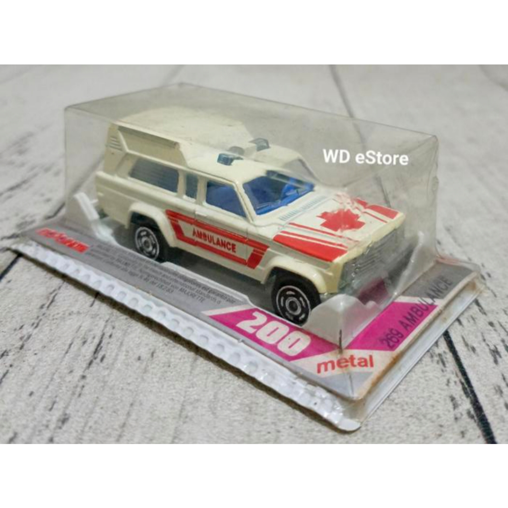 Diecast Majorette Ambulance, Made in France
