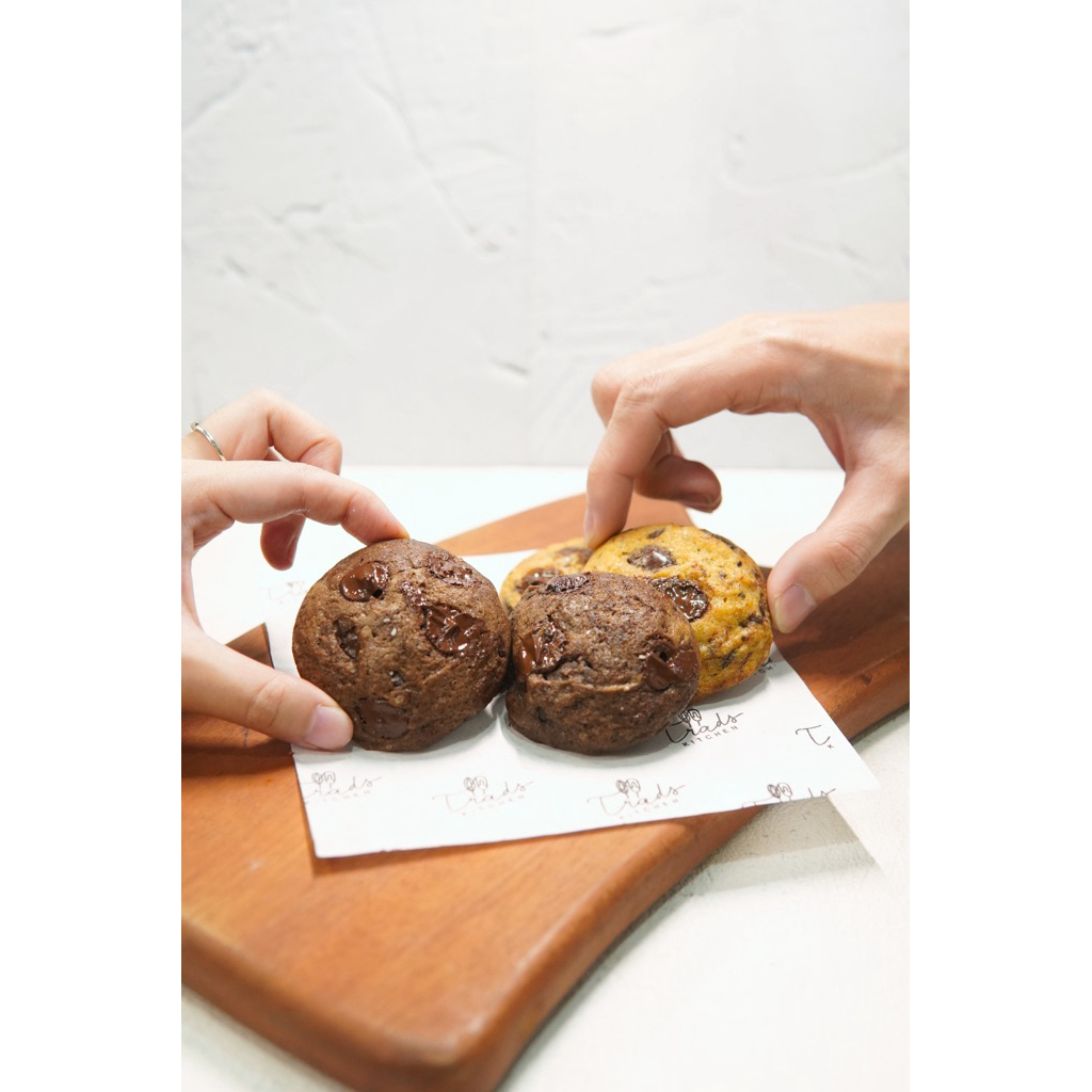 

[BOX OF 6] Double Chocochip Cookies - Trads Kitchen