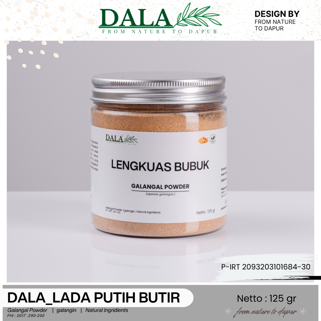 

DALA_Lengkuas Bubuk / Galangal powder (65 gr / 125 gr)