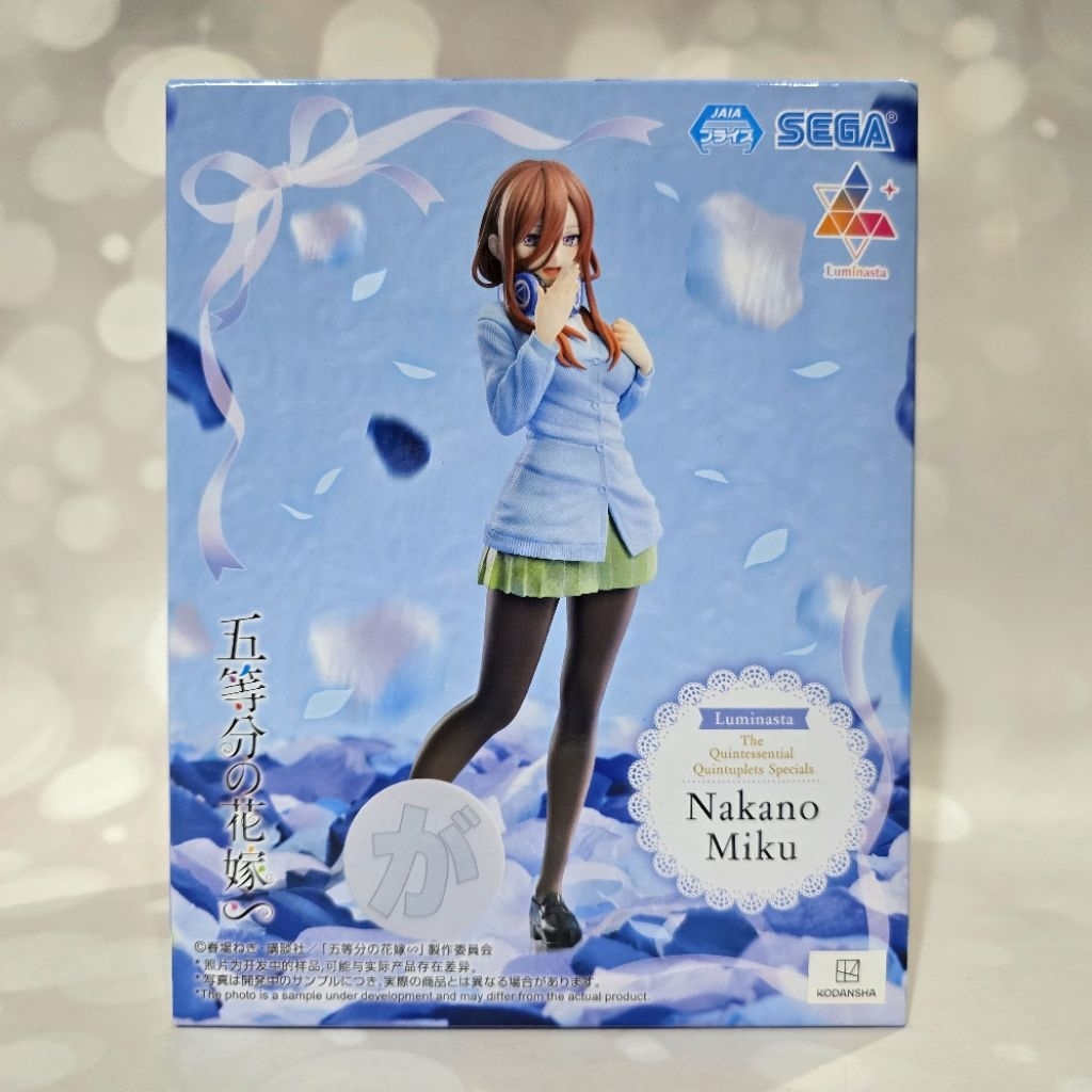 Sega Luminasta Figure The Quintessential Quintuplets Special Miku Nakano