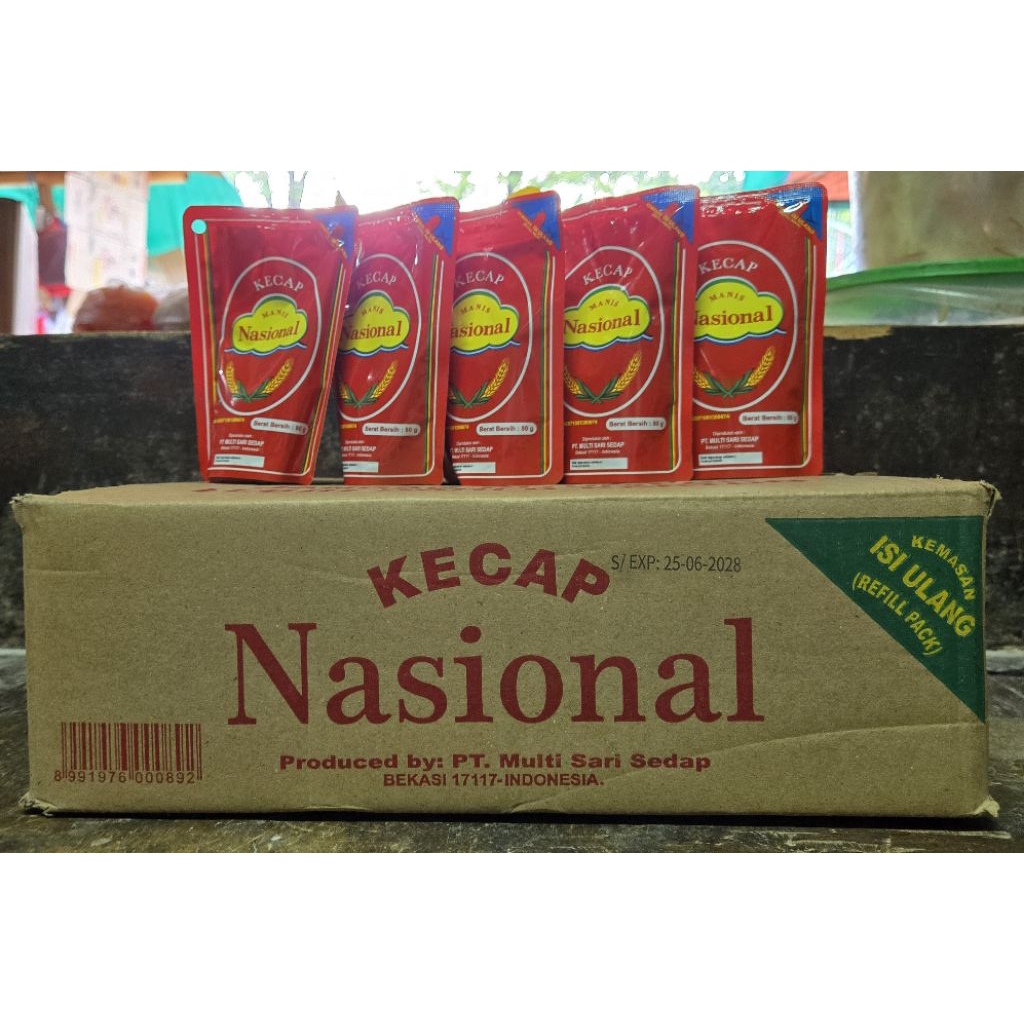 

kecap manis nasional perdus isi 80g x 48pcs