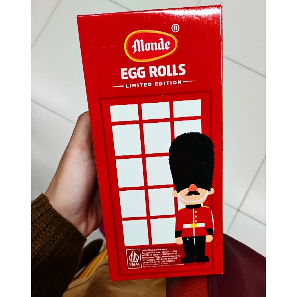 

Monde Egg Rolls Original Limited Edition 110Gr