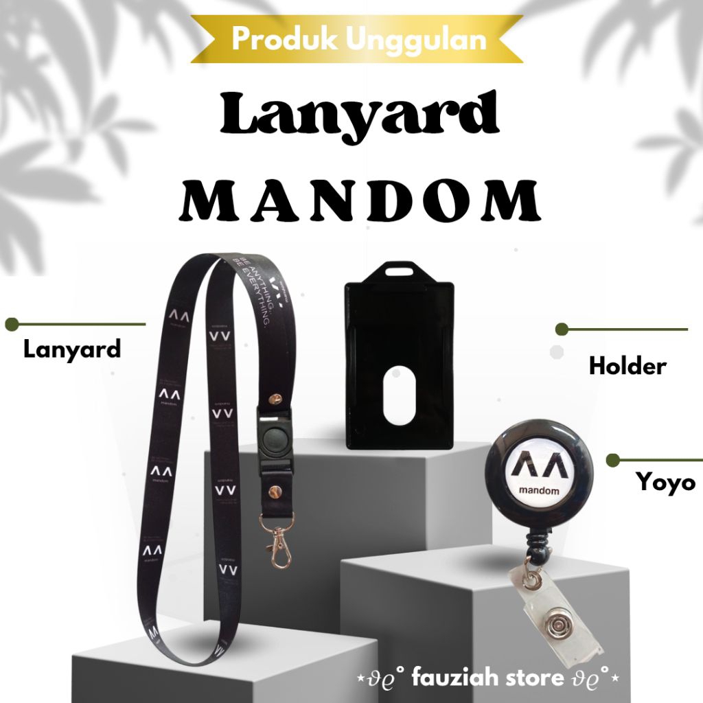 

READY! TALI ID CARD MANDOM / LANYARD MANDOM TERMURAH!!!