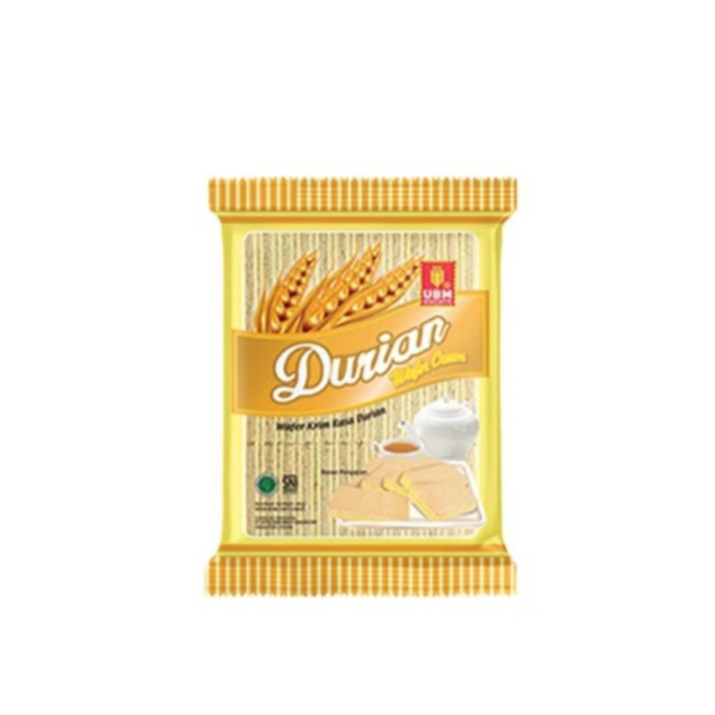 

Ubm Biscuit Durian Wafer Cream 230g