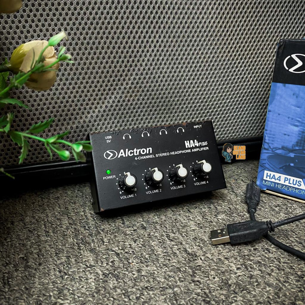 Alctron HA4 Plus Mini 4 Channel Headphone Amplifier