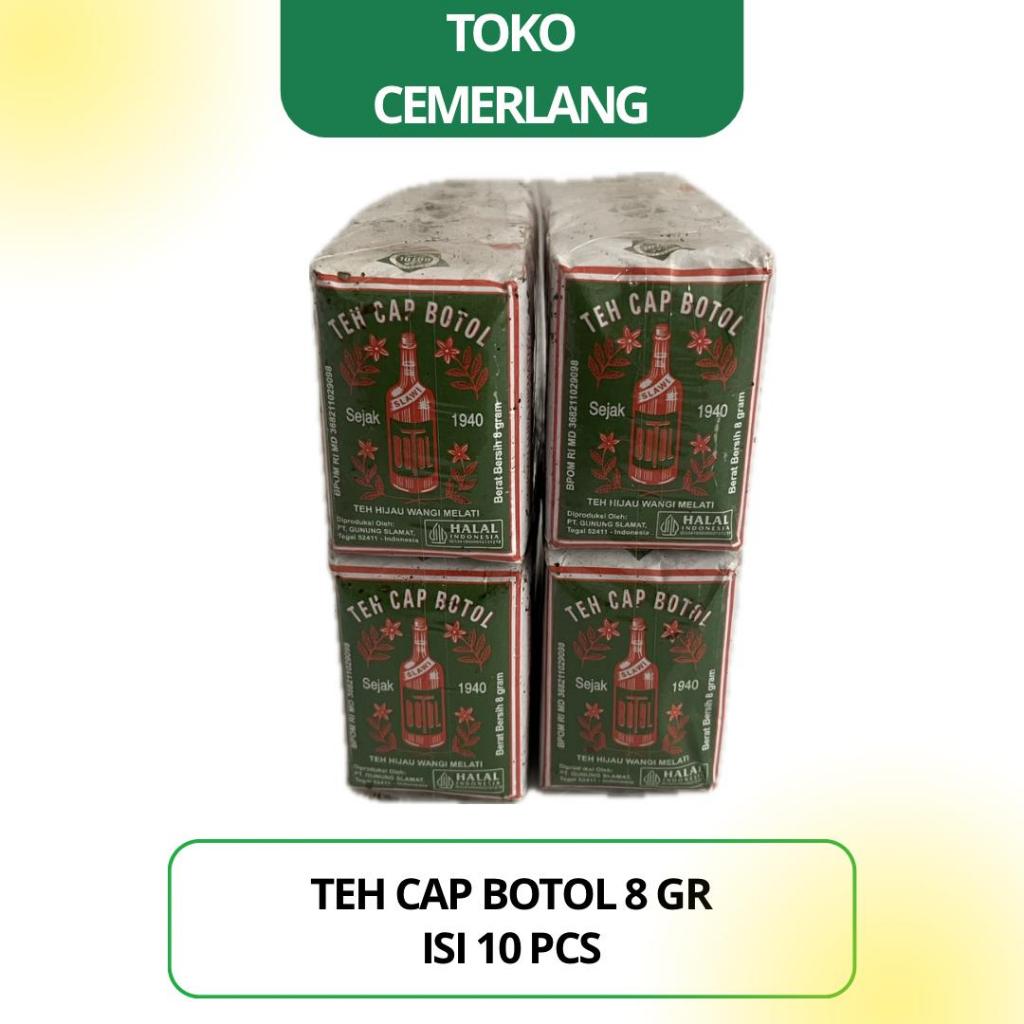 

Teh Cap Botol 8 gr isi 10 pcs