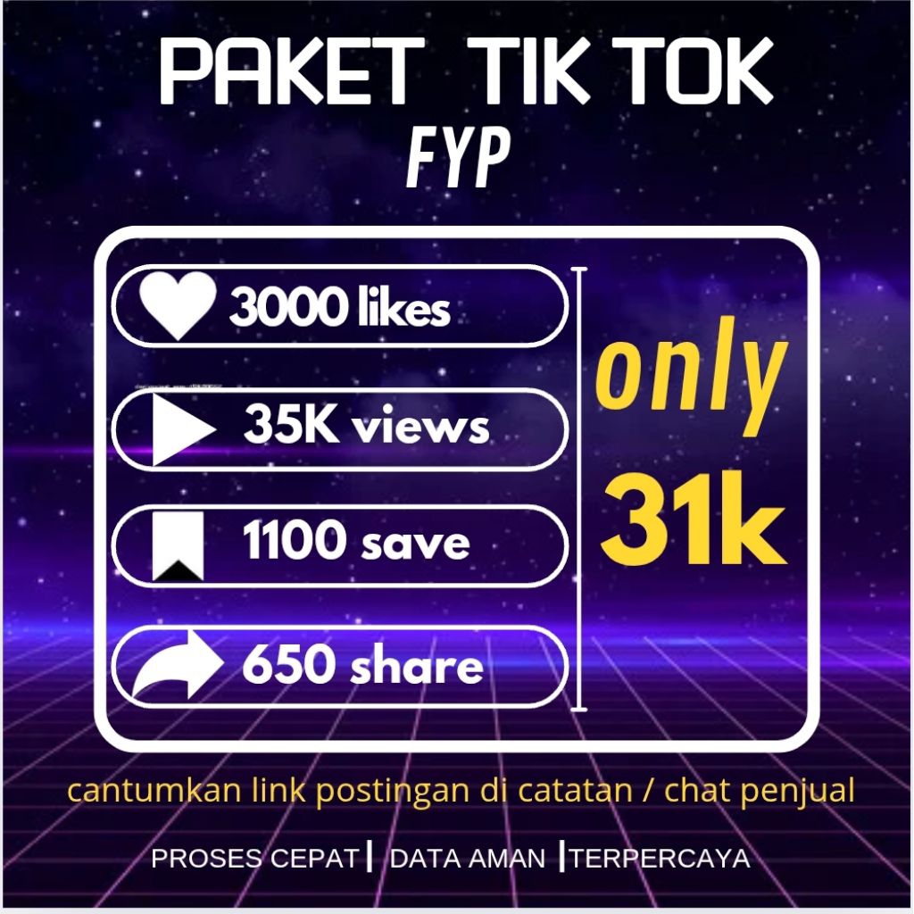 TIKTOK PAKET FYP