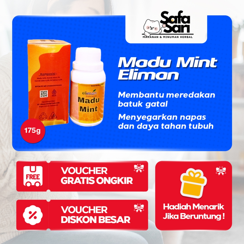 

Madu Mint - Madu Dewasa Eliman El Iman 165gr
