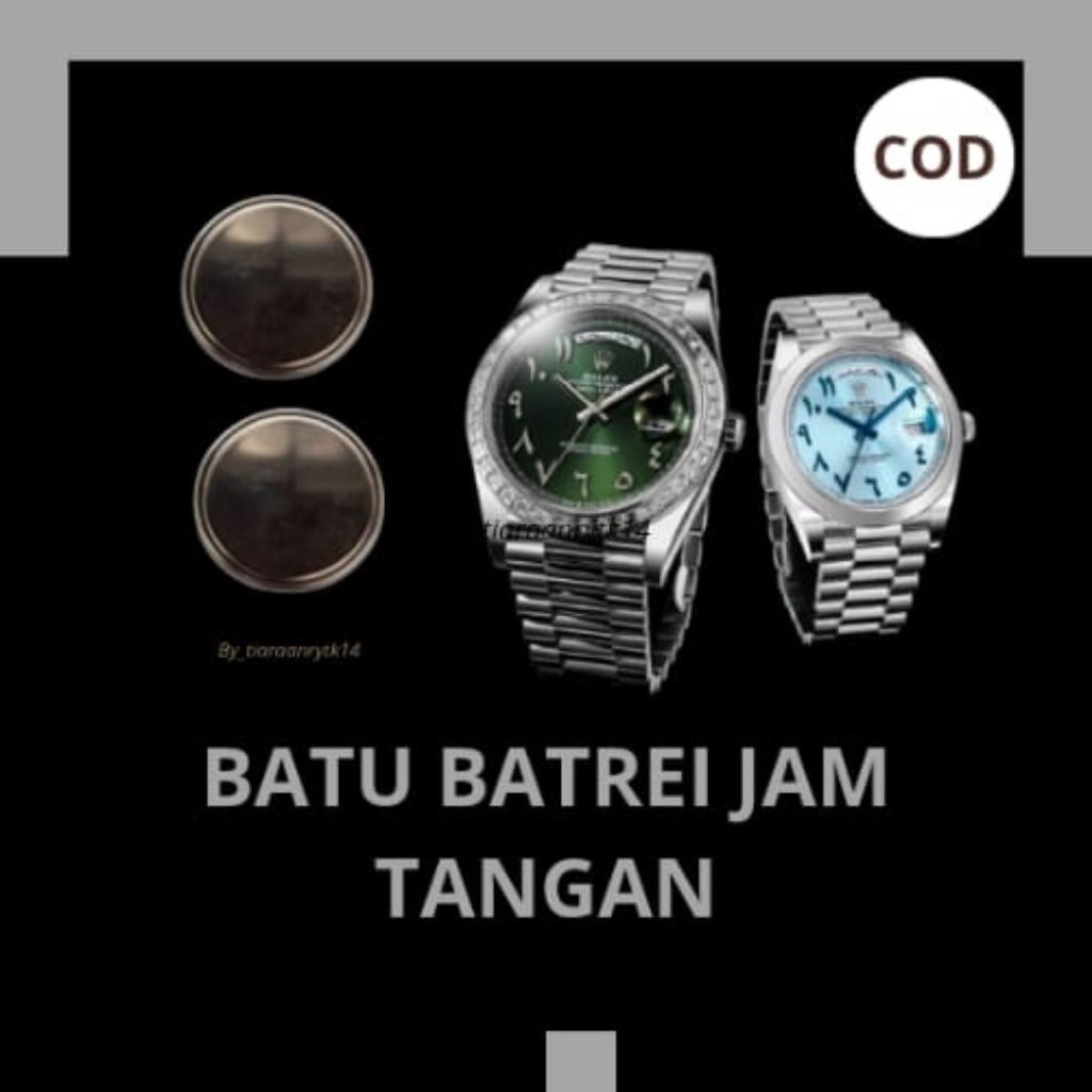BATU BATREI JAM TANGAN KOIN PRIA WANITA BEST QUALITY BATREI