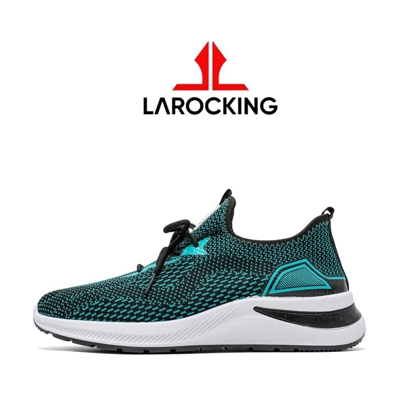 COD Promo Terbaru Larocking - Orion Hijau | Sepatu Sneakers Pria
