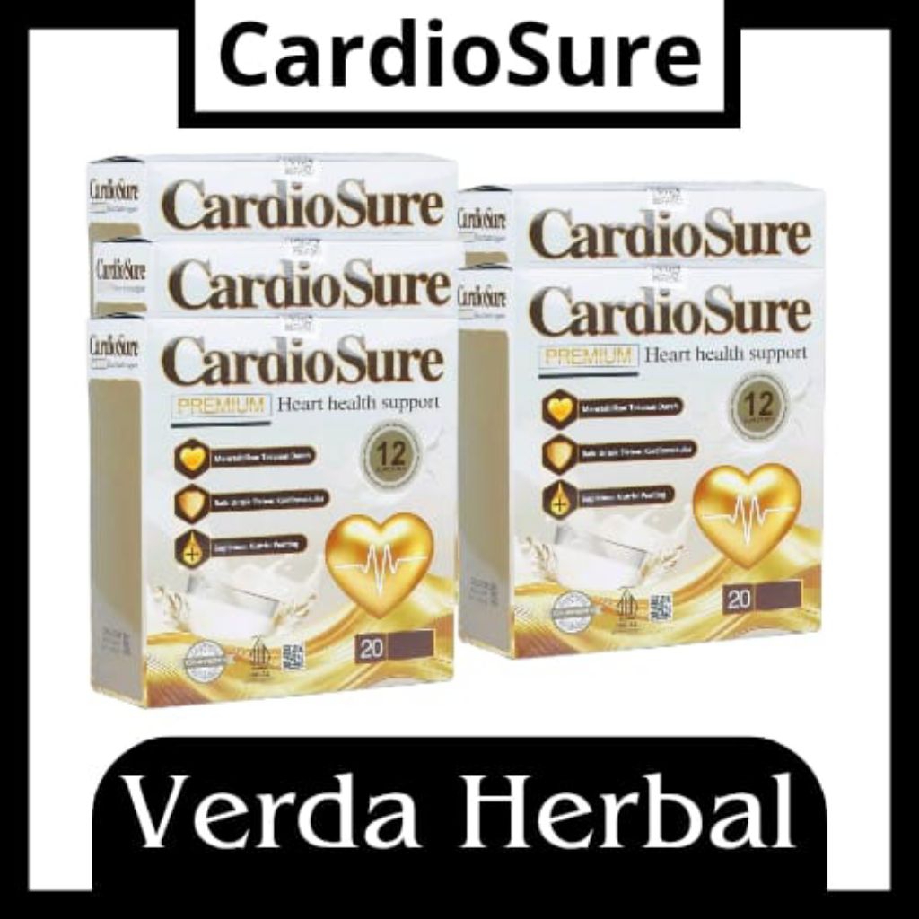 

CARDIOSURE 5 Box Milk Susu Asli Mengobati Hipertensi Jantuk, Strok, Kolesterol, Asam Urat