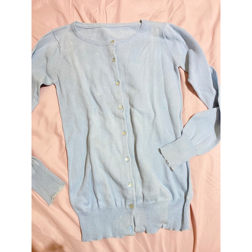 Cardigan Baby Blue