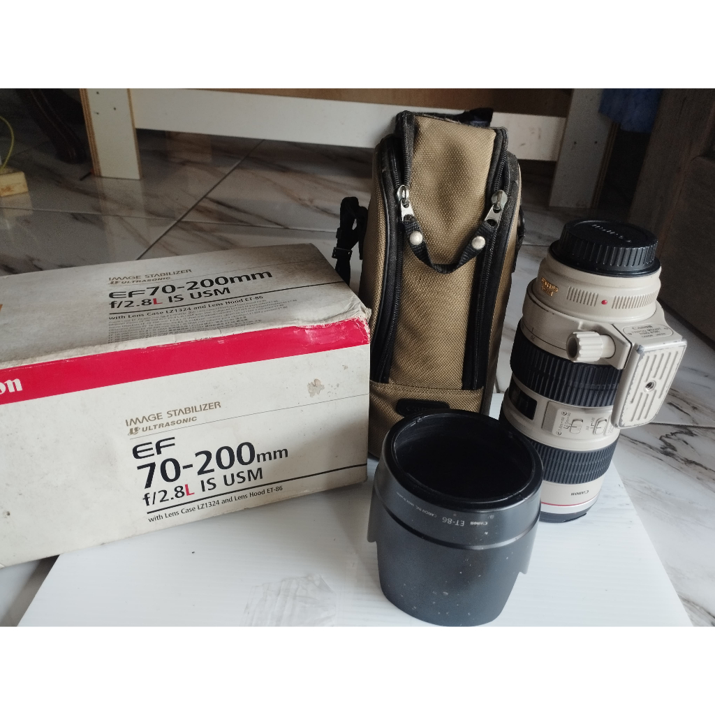 lensa canon 70-200mm f2.8 IS