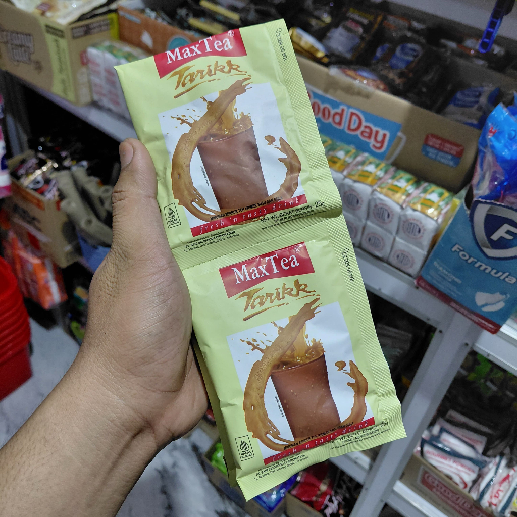 

MAXTEA Teh Tarik 25g 1Renteng Harga Murah!!