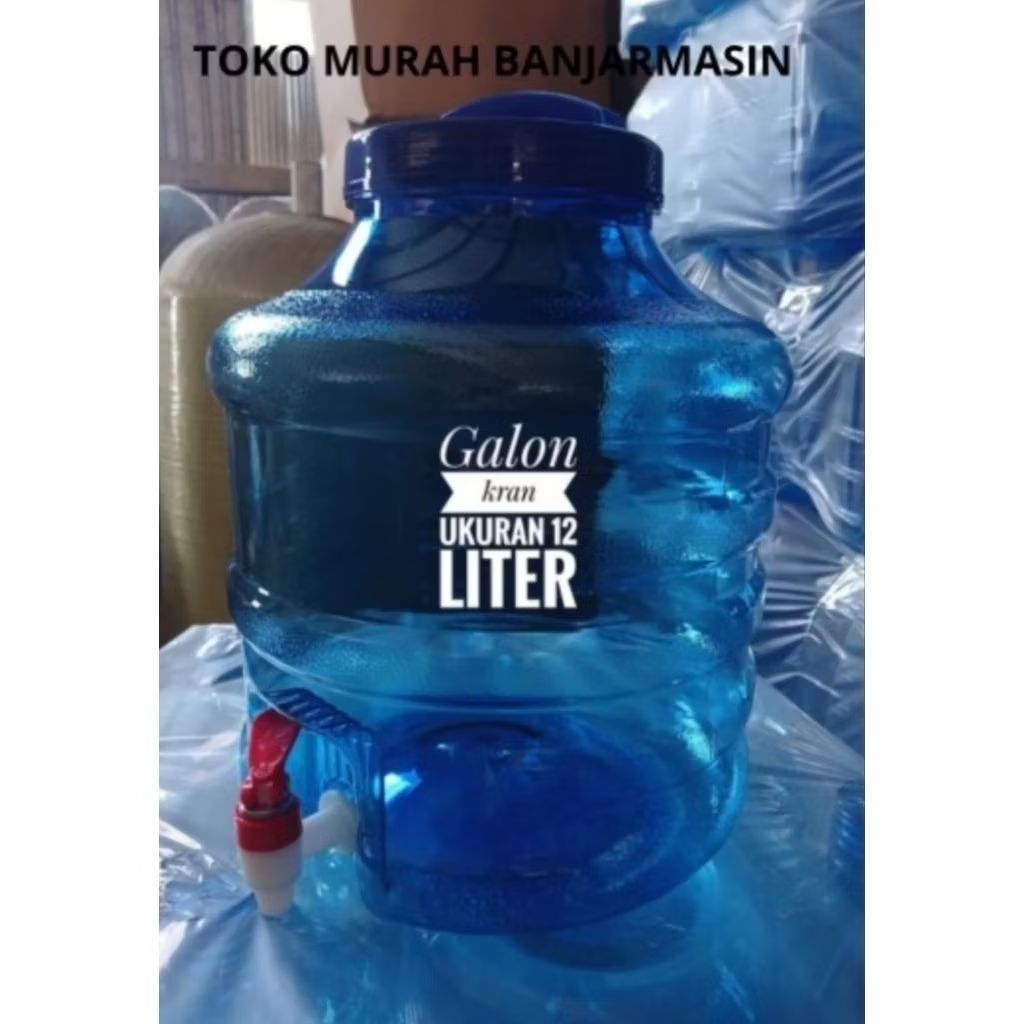 Galon Kran 12 Liter Baru