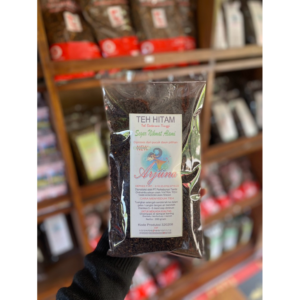 

Teh hitam arjuna 200gr
