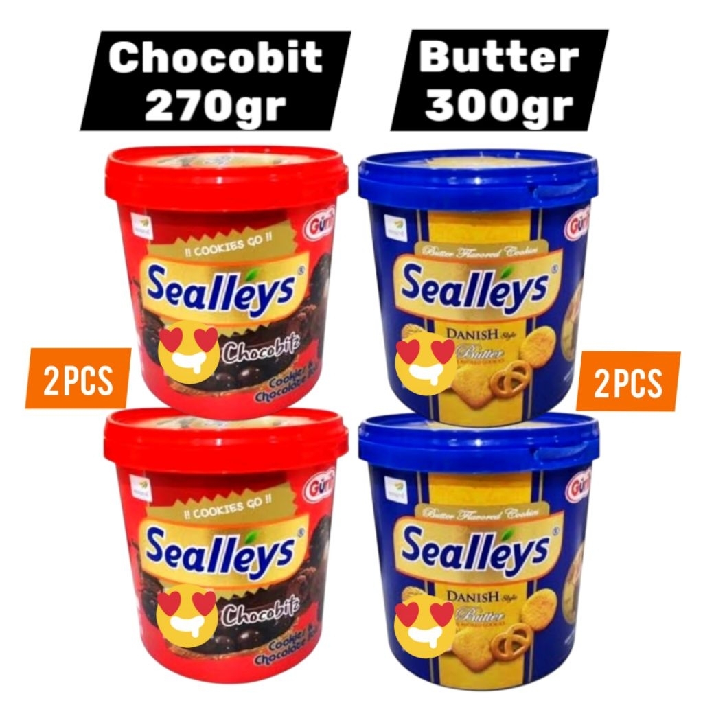 

Sealley Butter Cookies / Chocobit - 270gr 300gr - 2 Pcs PROMO