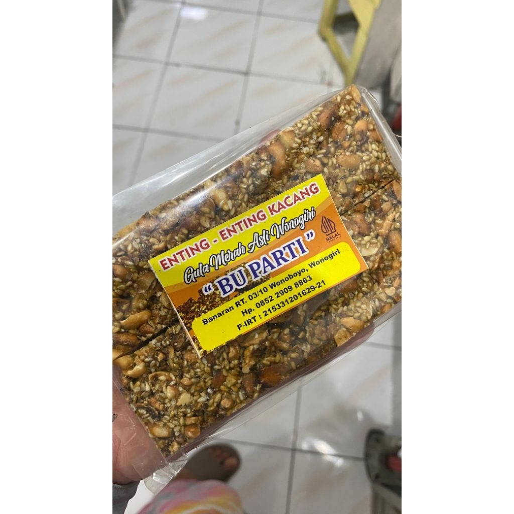 

ENTING-ENTING KACANG | OLEH-OLEH WONOGIRI
