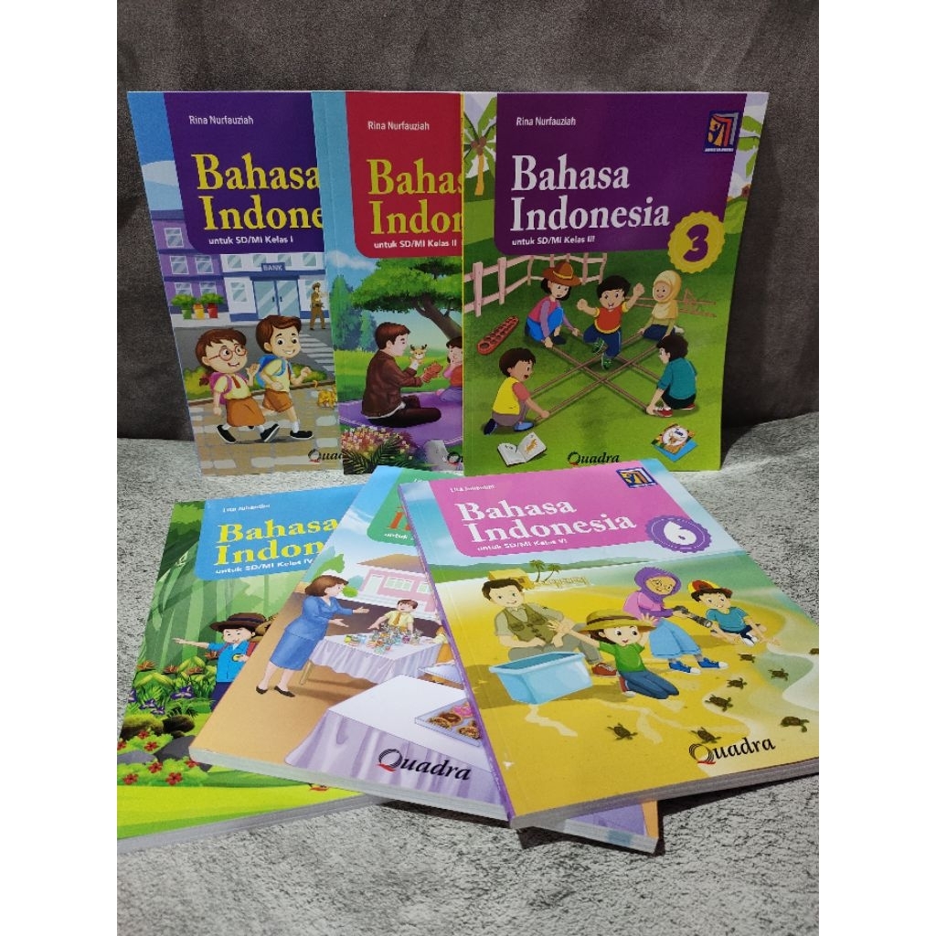 BAHASA INDONESIA SD QUADRA KURIKULUM MERDEKA, BAHASA INDONESIA KELAS 1-6