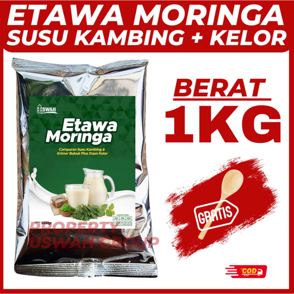 

SUSU KAMBING ETAWA BUBUK MORINGA 1KG KELOR HERBAL ASLI ORIGINAL