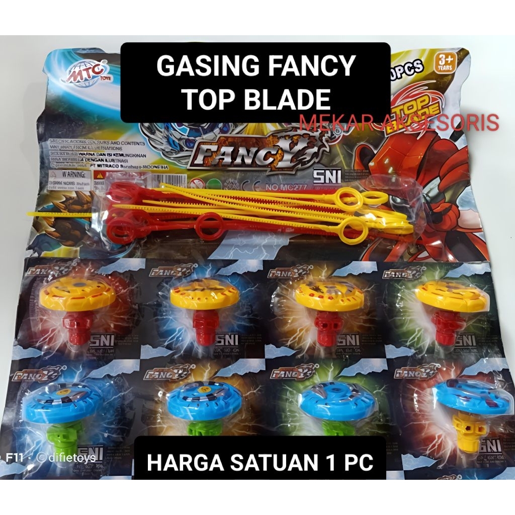 Gasing Fancy Top Blade - Murah Meriah untuk anak anak (harga satuan)