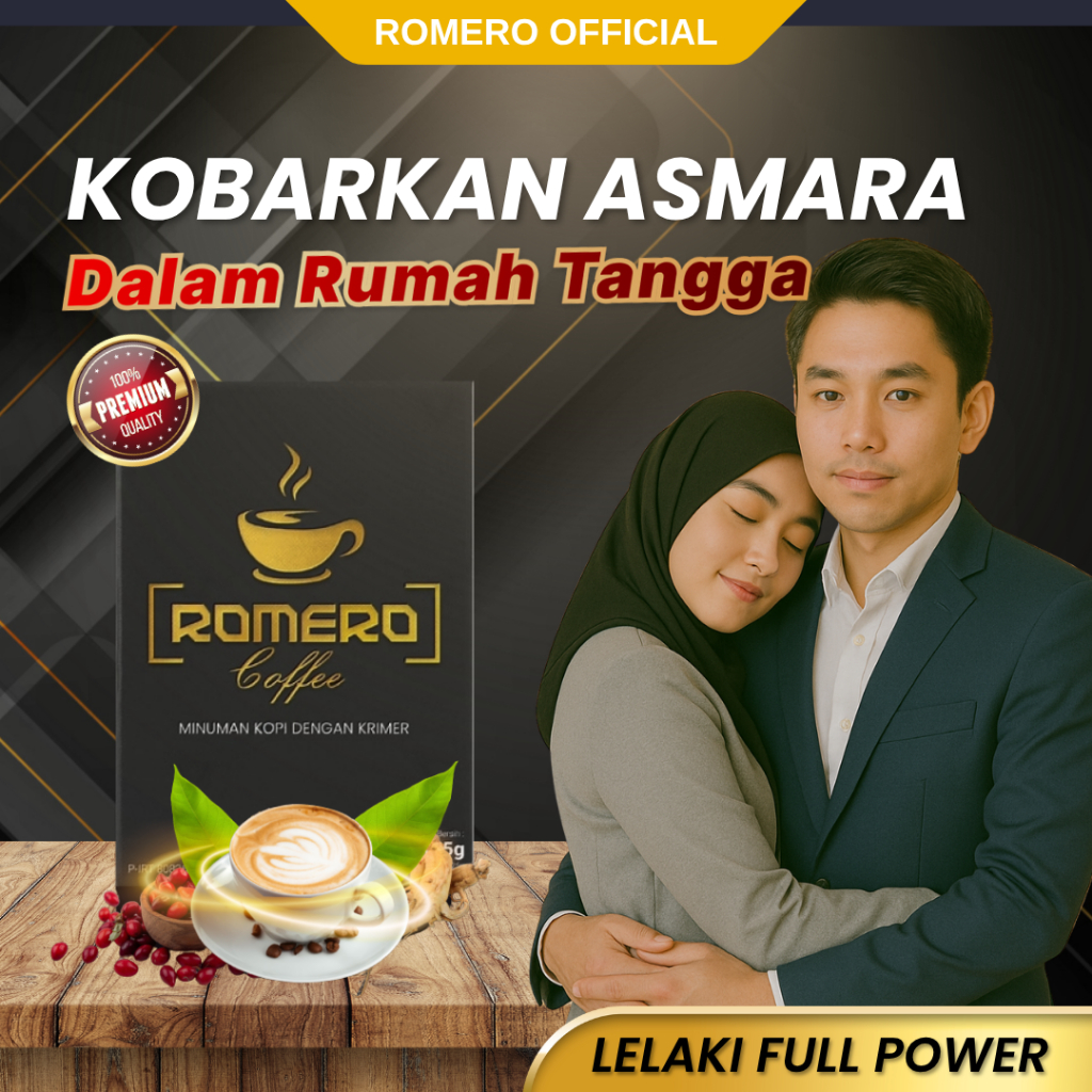 

Romero Coffe - Herbal Bantu Tingkatkan Stamina Pria Secara Maksimal Original Aman & Halal